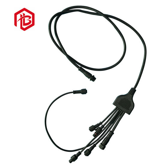 2 Pin Male and Female Waterproof Cable Y Connector