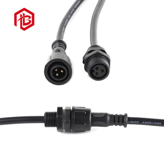 IP68 Male to Female Big/Small Head 5 Pin Electrical Connector for LED Display