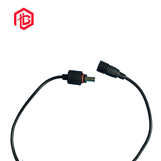 Black White Cable Size 2*0.3mm PVC DC Connector