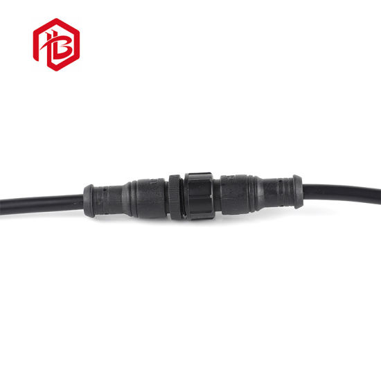 Hot Sale IP67 2 3 4 Pin LED Strip M15 PVC Waterproof Connector
