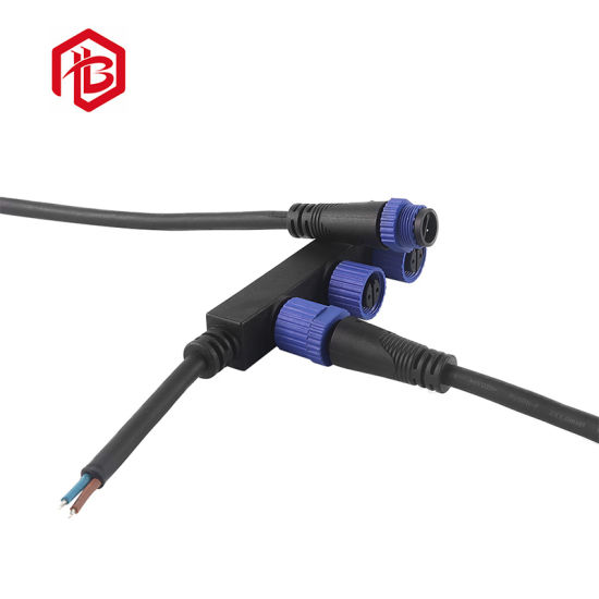 Rubber Line M15 F Type Cable Waterproof Connector Male and Female