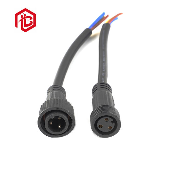 Male to Female AC/DC Waterproof Cable Connector