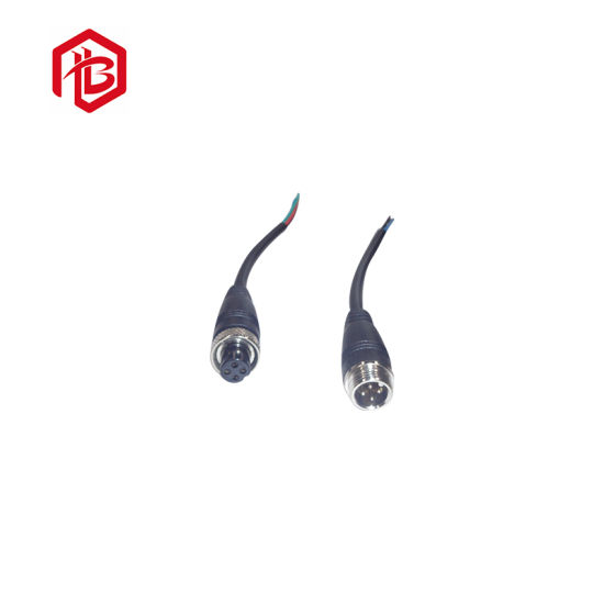 Waterproof Male to Female Cable Connector with Gold Plating