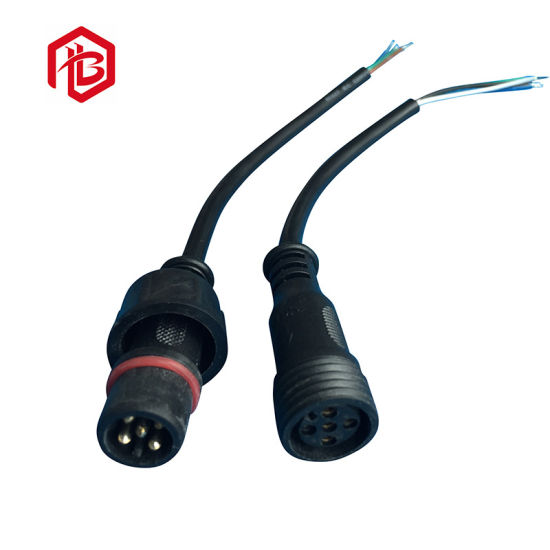 China Manufactory Big Head Male Female Waterproof Connector for LED Display