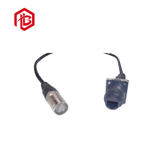 Waterproof RJ45 Connector for AC Power Transfer