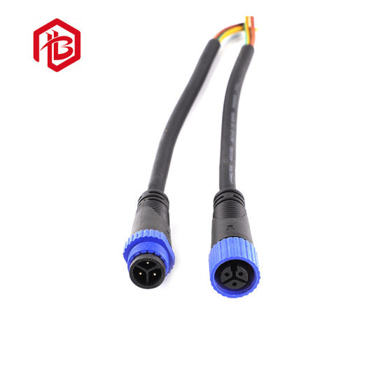 Outdoor M15 IP67/IP68 Waterproof Connector and Socket Cable Connector