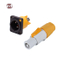 IP68 Power Cable Female Brass Wire Terminal Aviation Metal Pole Connectors