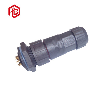 Male to Female Socket Connector Panel Mount Plug