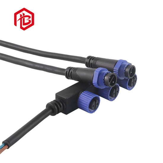 Waterproof Rubber Line Pin Cable Connector for Street Lamps