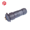 IP68 UL/Ce/RoHS Quick Lock Male and Female Connector
