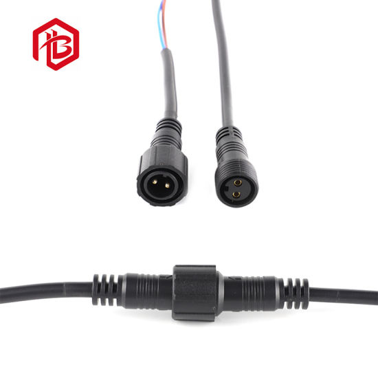 Automotive Application Gender Spiral Extension 4pole Male Female Connector