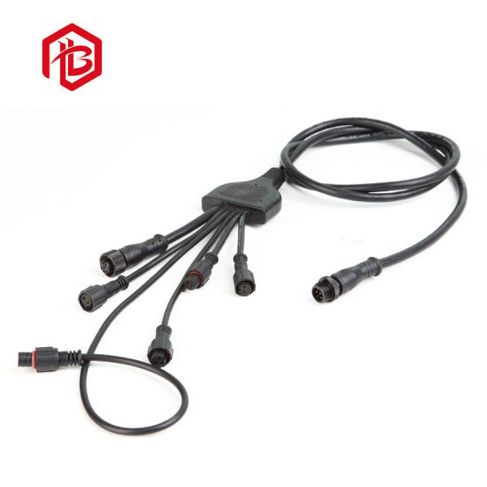 Water-Resist 2pin 3pin 4 Pin Low Voltage Plug Y Waterproof Male and Female Connector