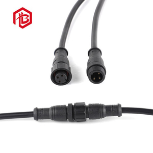China Manufacture M15 Waterproof Connector 2 Pin Male and Female