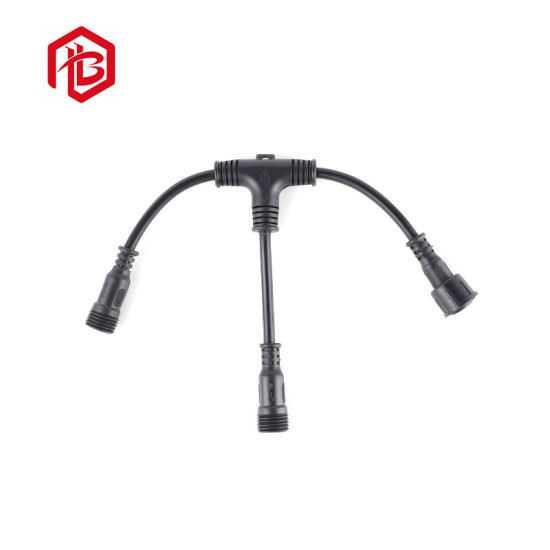 Long History Products IP68 Waterproof T Connector 3pin