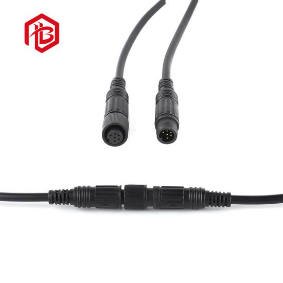 Bett M10 LED Pins Cable Waterproof Connector IP67