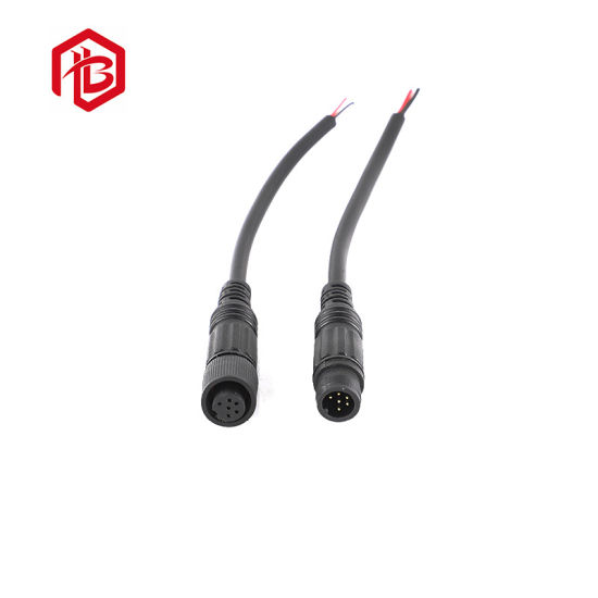PVC/PBT/PA66 / PC + ABS M8/M10 Male and Female Waterproof Cable Connector