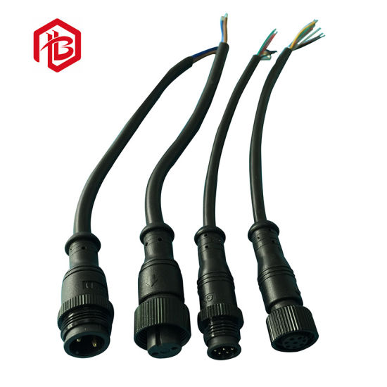 Bett PVC 2 to 6 Pin Material Pin Plug Metal M16 Connector